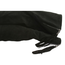 Bottines en daim noir Filippo 514 le noir 5