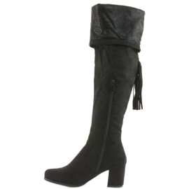 Bottines en daim noir Filippo 514 3