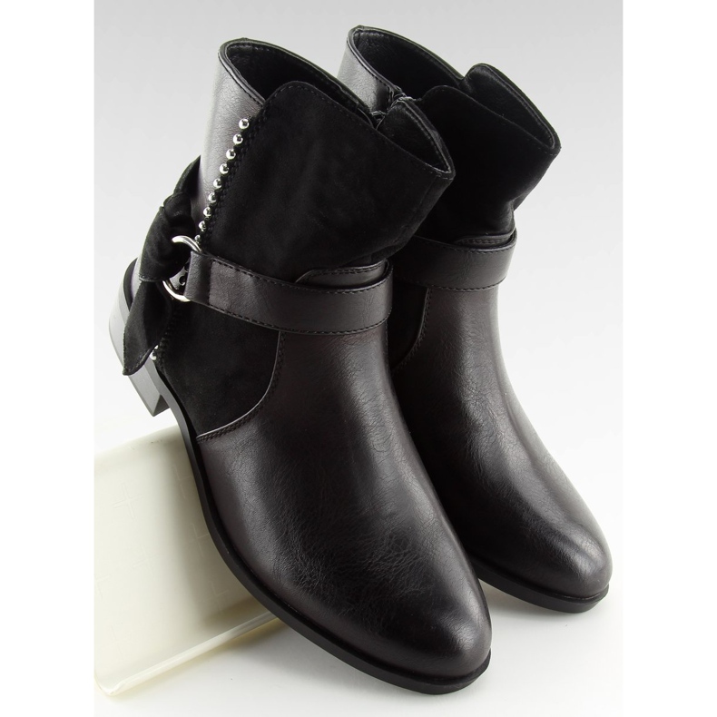 Bottes noires pour femmes noires 1046-PA Noir le noir 2 Bottes noires pour femmes noires 1046-PA Noir le noir 2