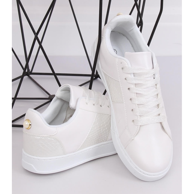 Baskets femme blanches X93 Blanc 1
