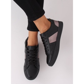 Baskets femme noires X93 Noir 1