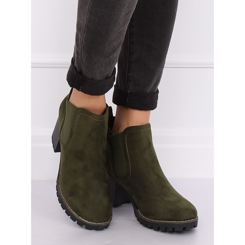 Bottes Jodhpur vertes vertes 8B879 Vert 2