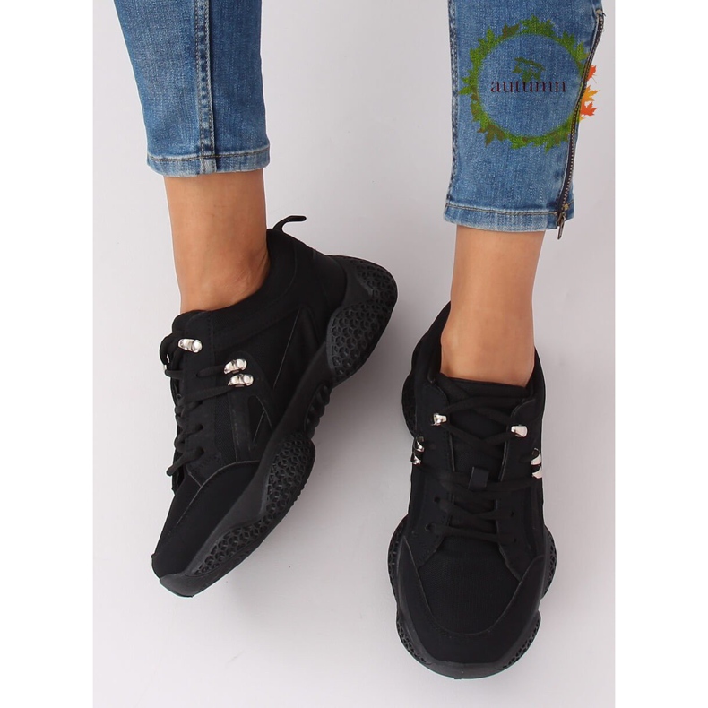 Noir BD-5 Chaussures de sport noires 1