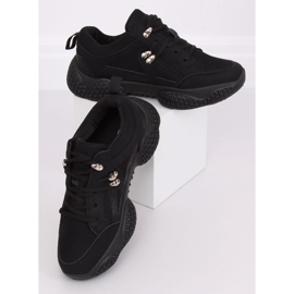 Noir BD-5 Chaussures de sport noires le noir 2 Noir BD-5 Chaussures de sport noires le noir 2