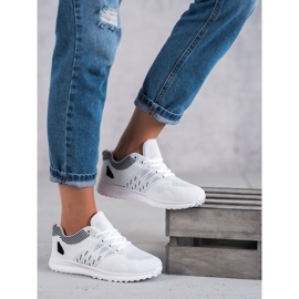 SHELOVET Chaussures de sport légères blanc 2