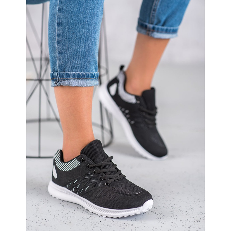 SHELOVET Chaussures de sport légères noir 1