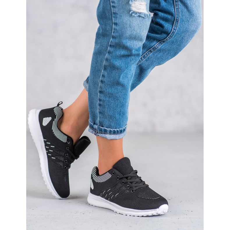 SHELOVET Chaussures de sport légères noir 2