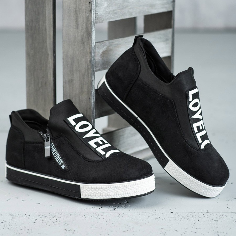 SHELOVET Aime les chaussures de sport le noir 2