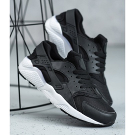 SHELOVET Chaussures de sport noires 2