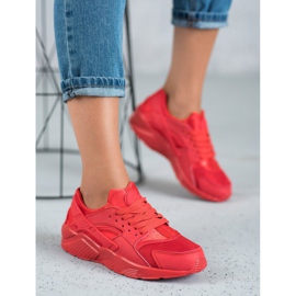 SHELOVET Chaussures de sport rouges 1