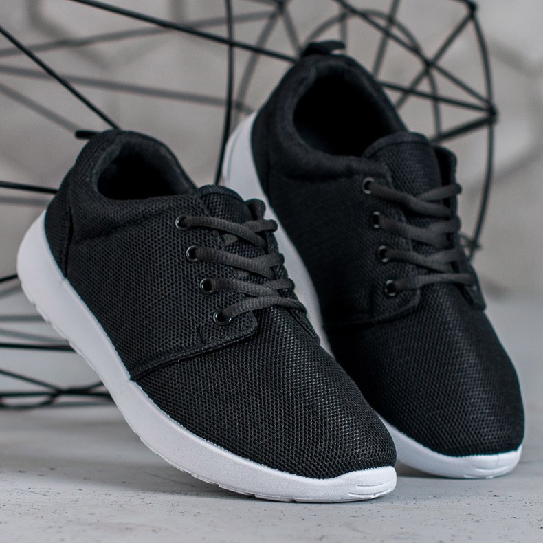 SHELOVET Chaussures de sport textiles noir 2