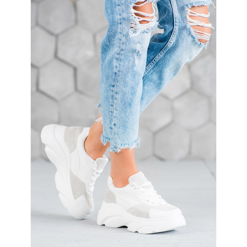 Seastar Chaussures de sport sur la plate-forme blanc 1