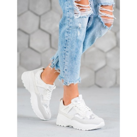 SHELOVET Baskets blanches Moro 1