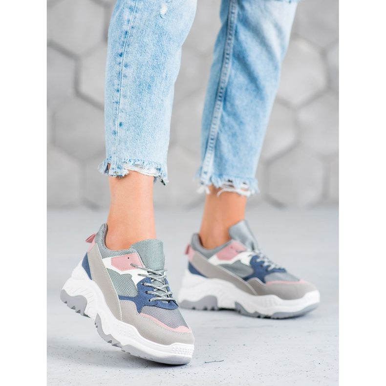 SHELOVET Baskets multicolores 2