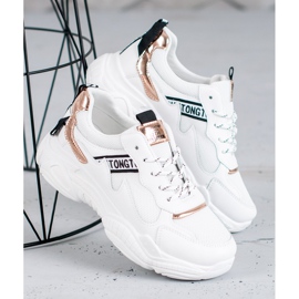 SHELOVET Chaussures de sport confortables blanc 2