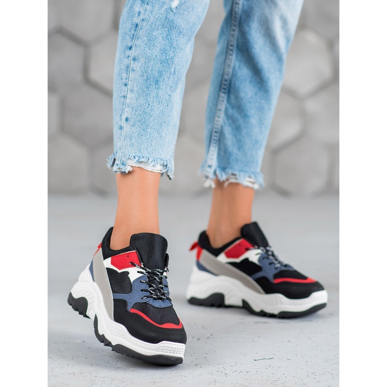 SHELOVET Baskets multicolores 2