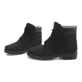 Warm Timber Trappers 8315-1 Noir le noir 4