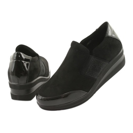 Chaussures noires sur le coin Sergio Leone 225 3