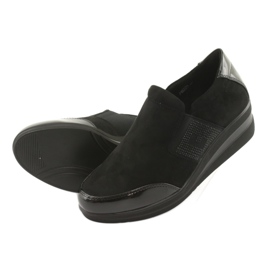 Chaussures noires sur le coin Sergio Leone 225 4