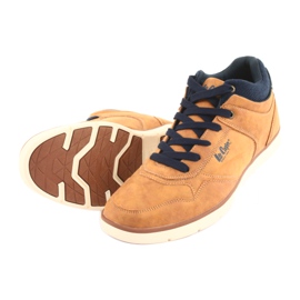Lee Cooper 19-29-031 chaussures pour hommes camel multicolore 4