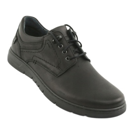 Chaussures à lacets pour hommes Riko 902 noir 1