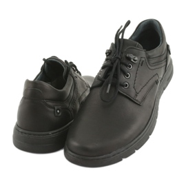 Chaussures à lacets pour hommes Riko 902 noir 3