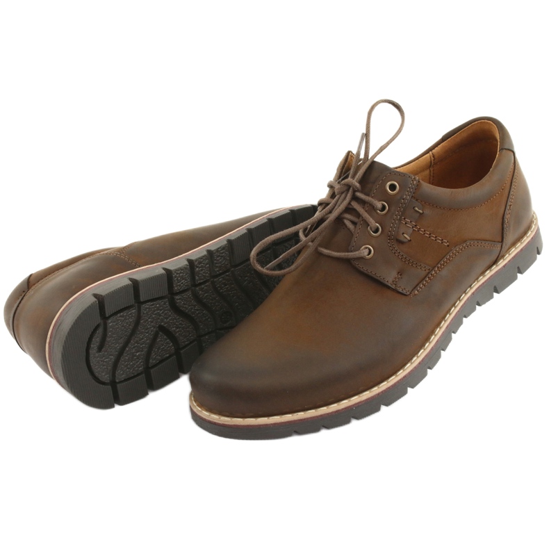Chaussures à lacets Riko 761 marron brun 4