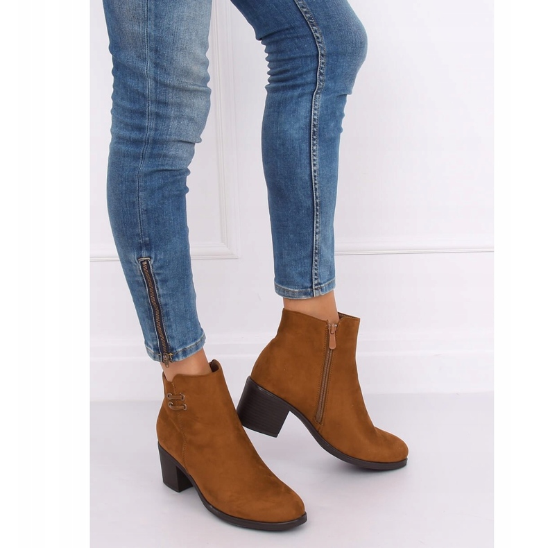 Camel 8B982 Bottines à talons Camel brun 2