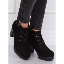 Chaussures à talons hauts noires 8B883 Noir 1