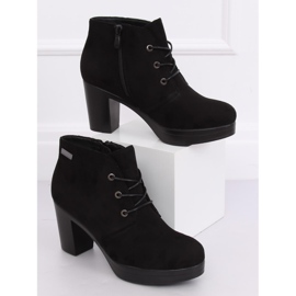 Chaussures à talons hauts noires 8B883 Noir 2