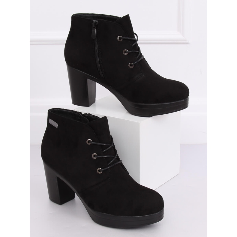 Chaussures à talons hauts noires 8B883 Noir le noir 2