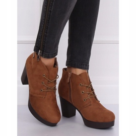 Chaussures à talons 8B883 Marron kaki brun 2