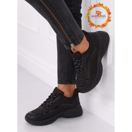 BY-082 Chaussures de sport noires noires 1