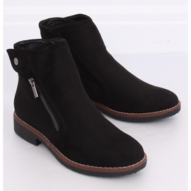 Bottines Jodhpur noires pour femmes 8B908 Noir 2
