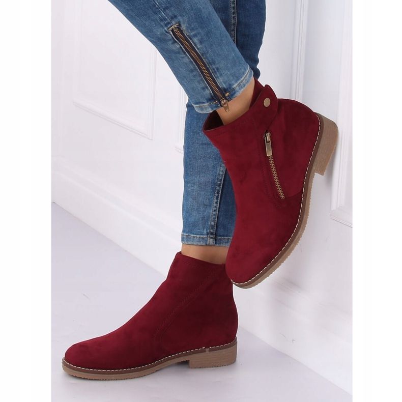 Bottines Jodhpur Maroon 8B908 Wine rouge 1 Bottines Jodhpur Maroon 8B908 Wine rouge 1