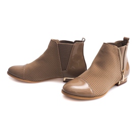 Boots Ajourées 60865-2 Kaki multicolore vert 3