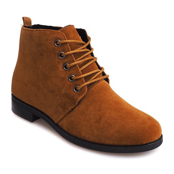 Bottes Szunowane FC-P04 Camel brun 1