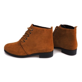 Bottes Szunowane FC-P04 Camel brun 3