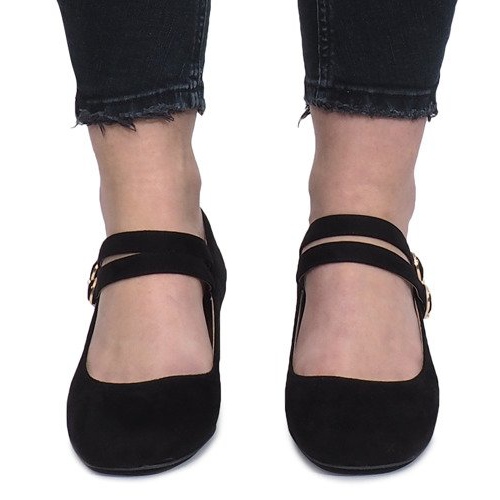 Escarpins noirs sur le post Tamara le noir 2