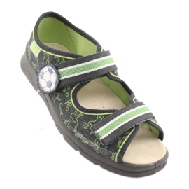 Chaussures pour enfants Befado 869Y131 gris vert 2 Chaussures pour enfants Befado 869Y131 gris vert 2