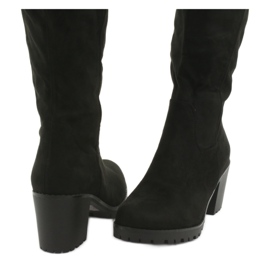 Bottes à Talons Stretch Filippo 524 noir 4