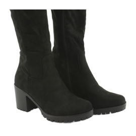 Bottes à Talons Stretch Filippo 524 noir 3
