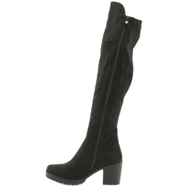 Bottes à Talons Stretch Filippo 524 noir 1