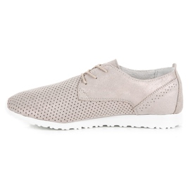Chaussures VINCEZA nouées jaune 4