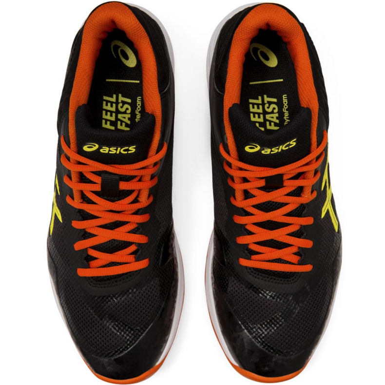 Asics Netburner Ballistic Ff Mt M 1051A003 003 chaussures de volley-ball le noir le noir 1