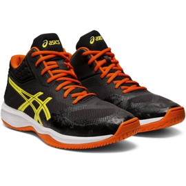 Asics Netburner Ballistic Ff Mt M 1051A003 003 chaussures de volley-ball le noir le noir 3