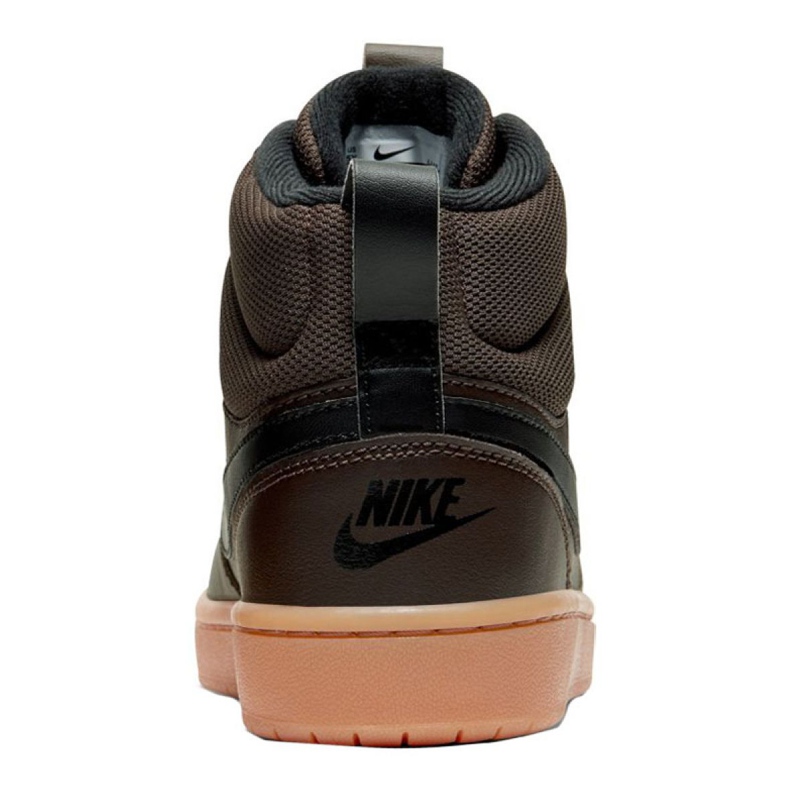 Chaussure Nike Court Borough Mid 2 (GS) Jr BQ5440-200 noir 1