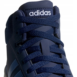 Chaussures Adidas Hoops Mid 2.0 Jr EE6707 bleu marine 1