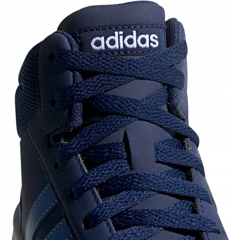 Chaussures Adidas Hoops Mid 2.0 Jr EE6707 bleu marin 1