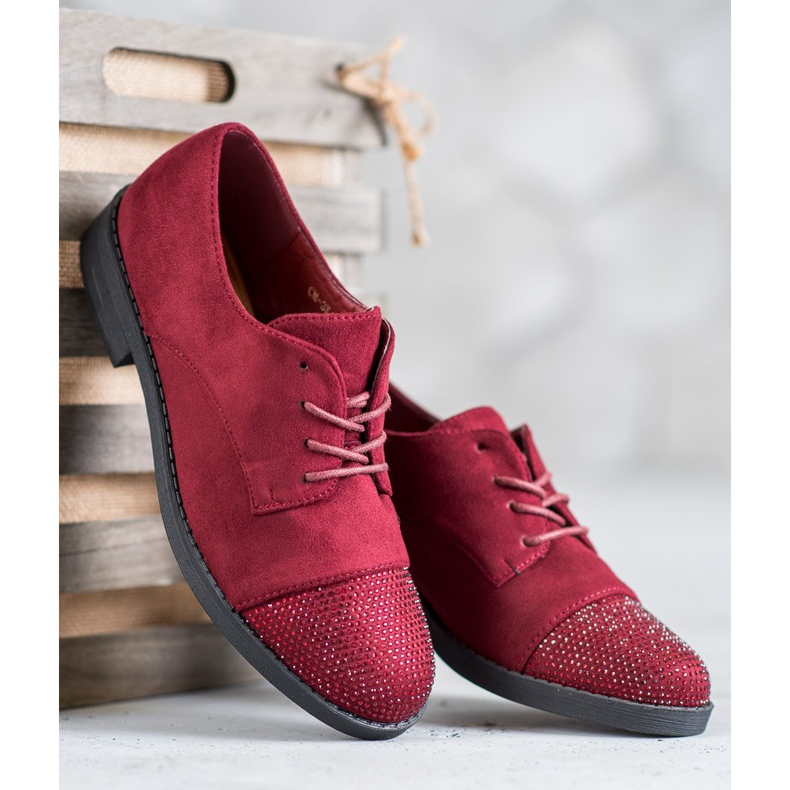 Best Shoes Chaussures avec des cristaux rouge 1 Best Shoes Chaussures avec des cristaux rouge 1